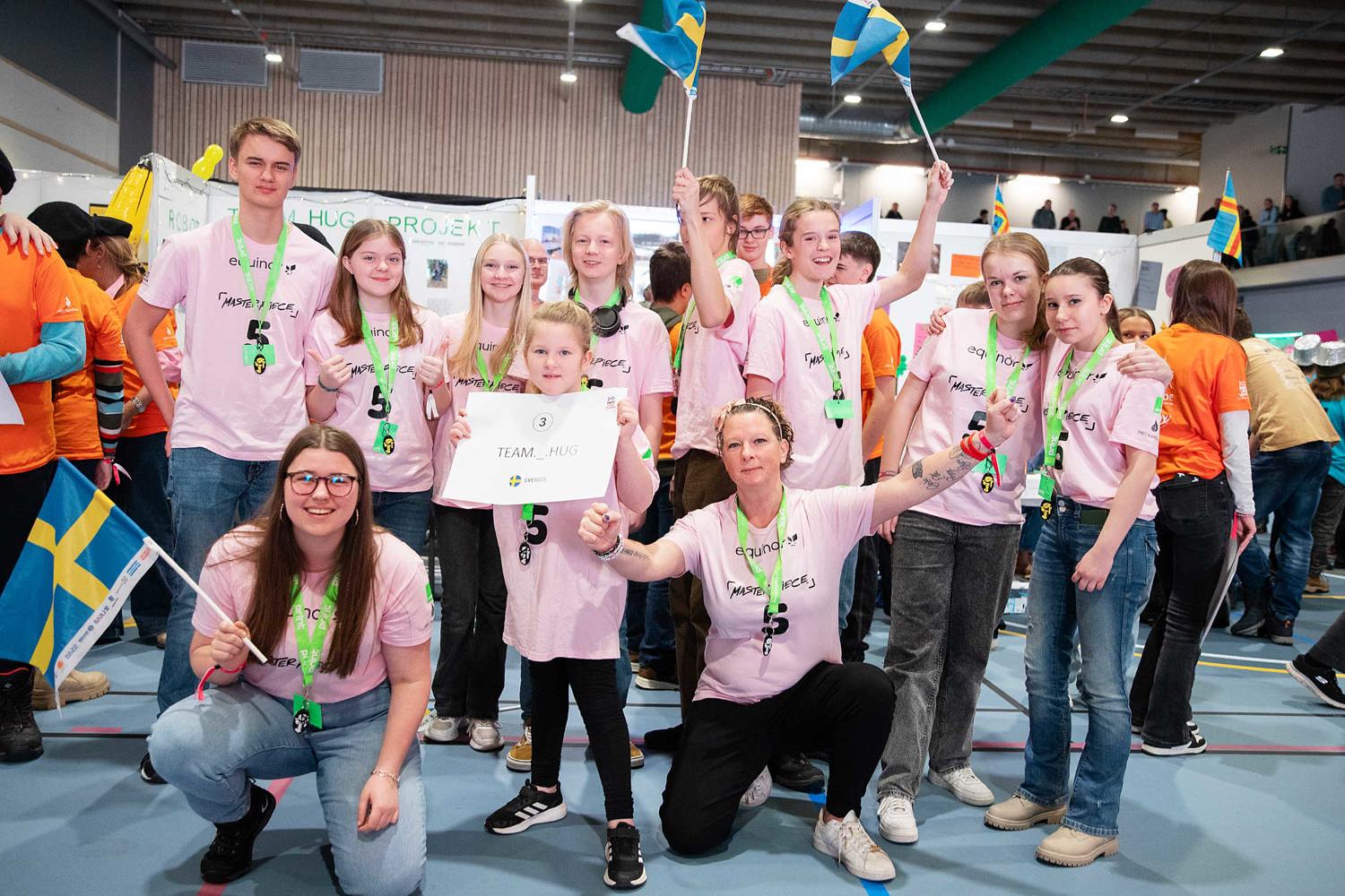 Svensk lag på Skandinavisk finale